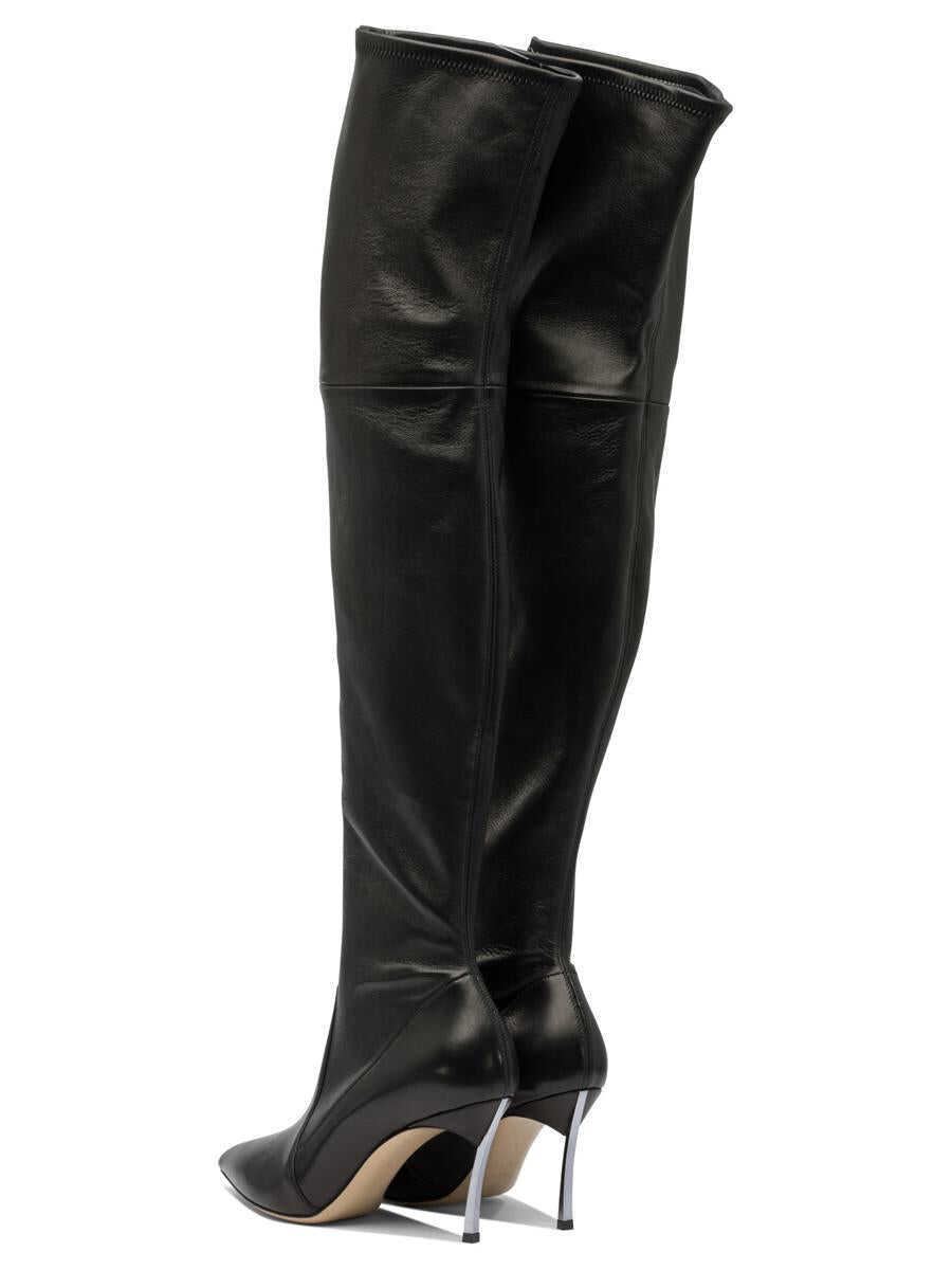 Bocanci Casadei Casadei Over-The-Knee Boots 100Mm Black Femei (BM 18766779) 4