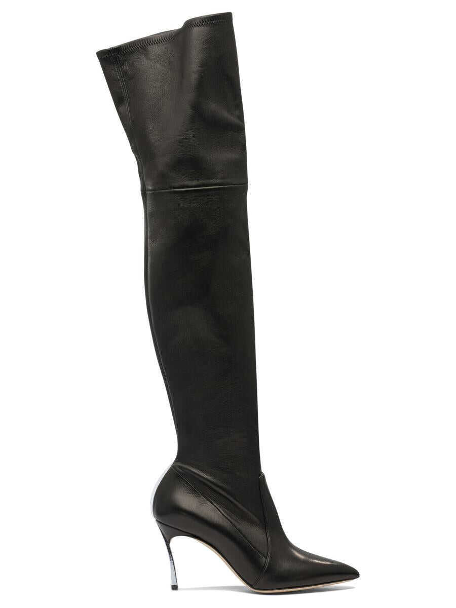 Bocanci Casadei Casadei Over-The-Knee Boots 100Mm Black Femei (BM 18766779) 1