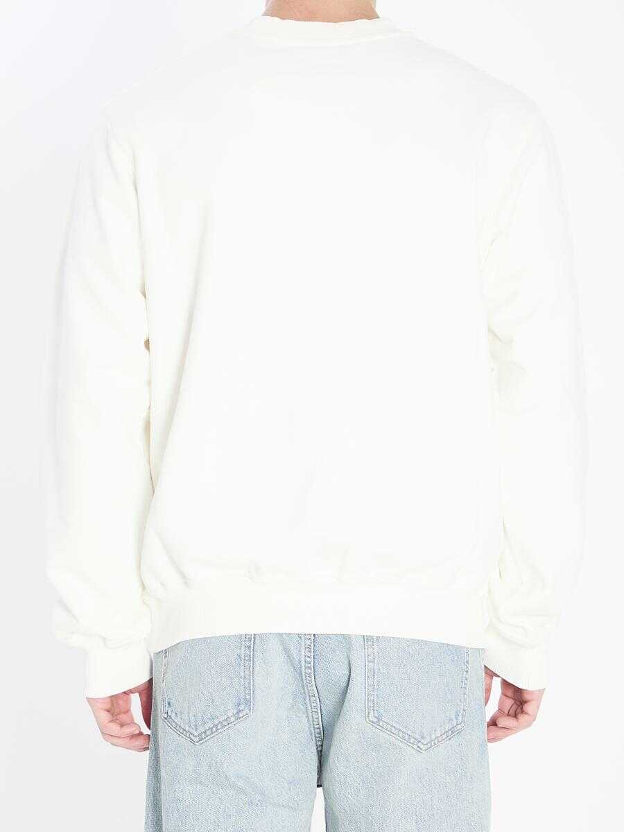 Pulovere Casablanca Casa Way Mountain Sweatshirt WHITE Barbati (BM 18766890) 4