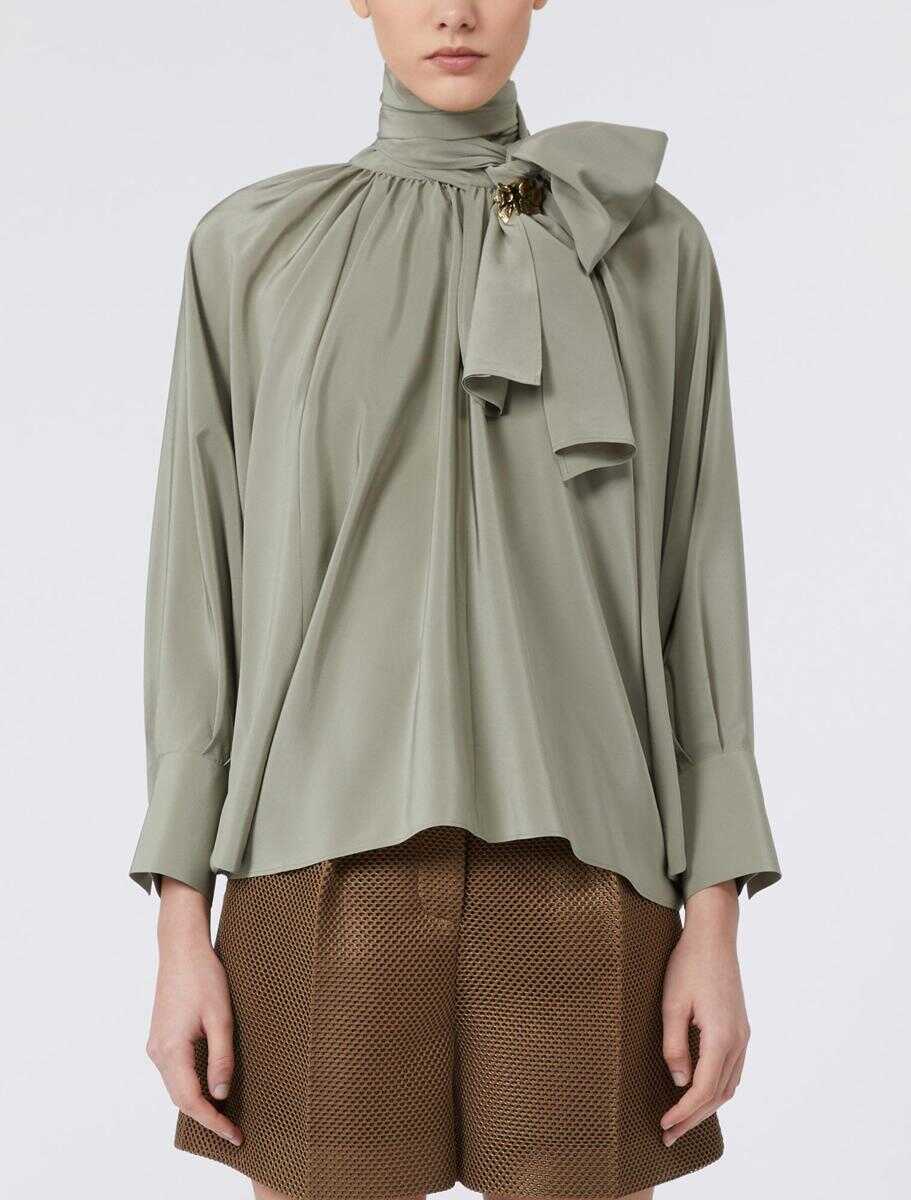 Camasi Max Mara Max Mara Shirts VERDE SALVIA Femei (BM 18766929) 2