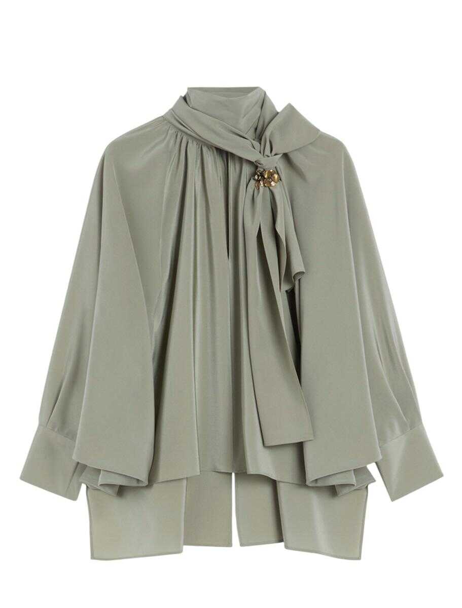 Camasi Max Mara Max Mara Shirts VERDE SALVIA Femei (BM 18766929) 1