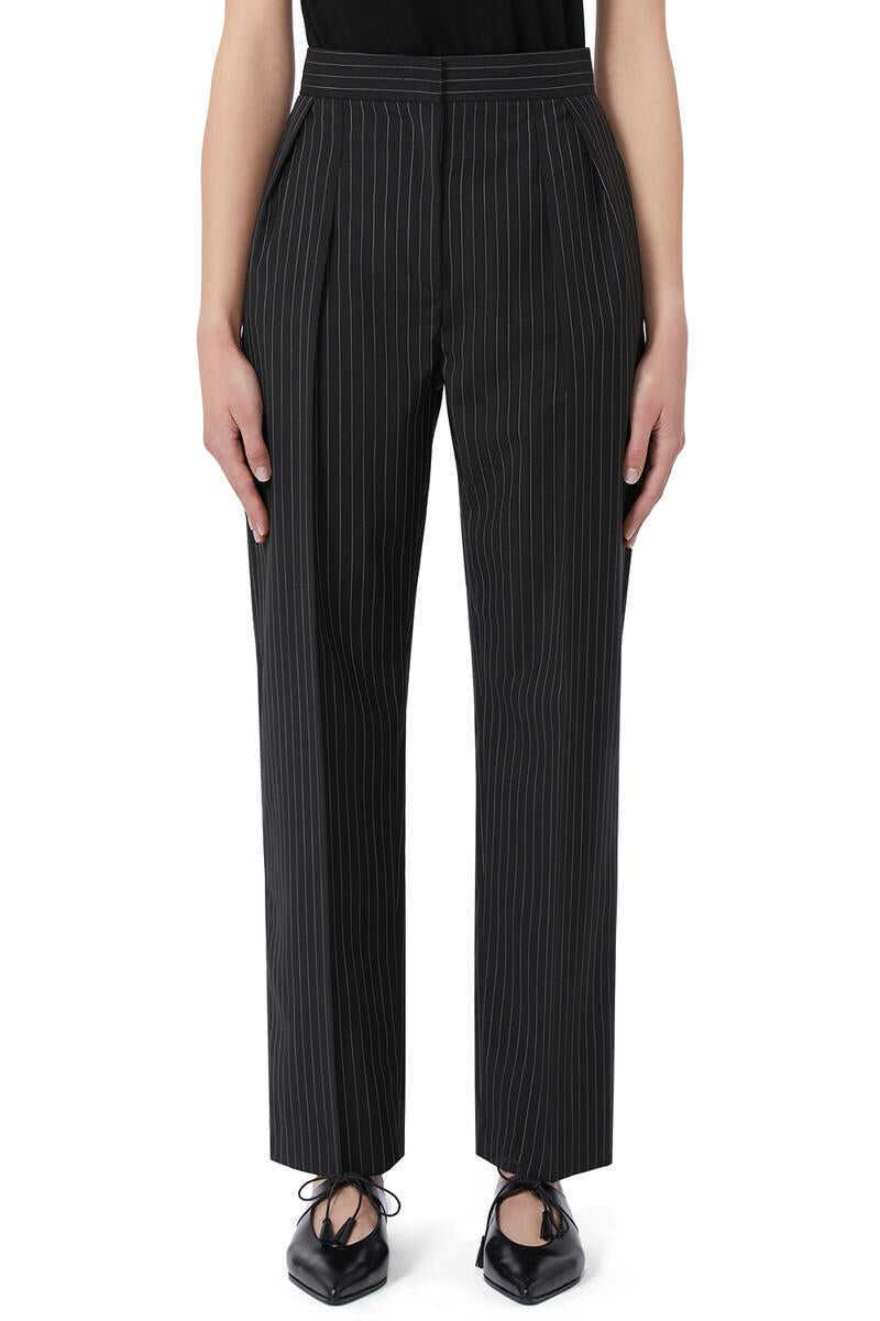 Pantaloni casual Max Mara Max Mara Trousers Black Femei (BM 18766935) 2