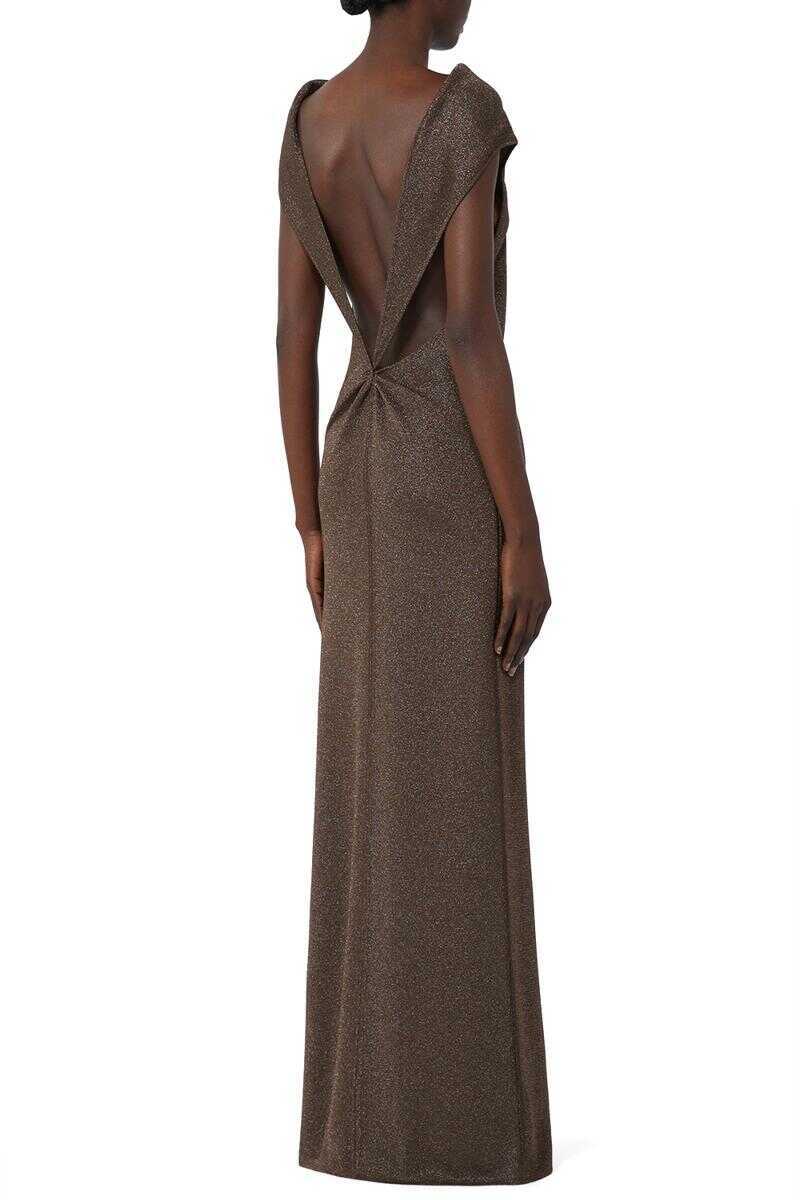 Rochii Max Mara Max Mara Dresses BROWN Femei (BM 18766986) 3