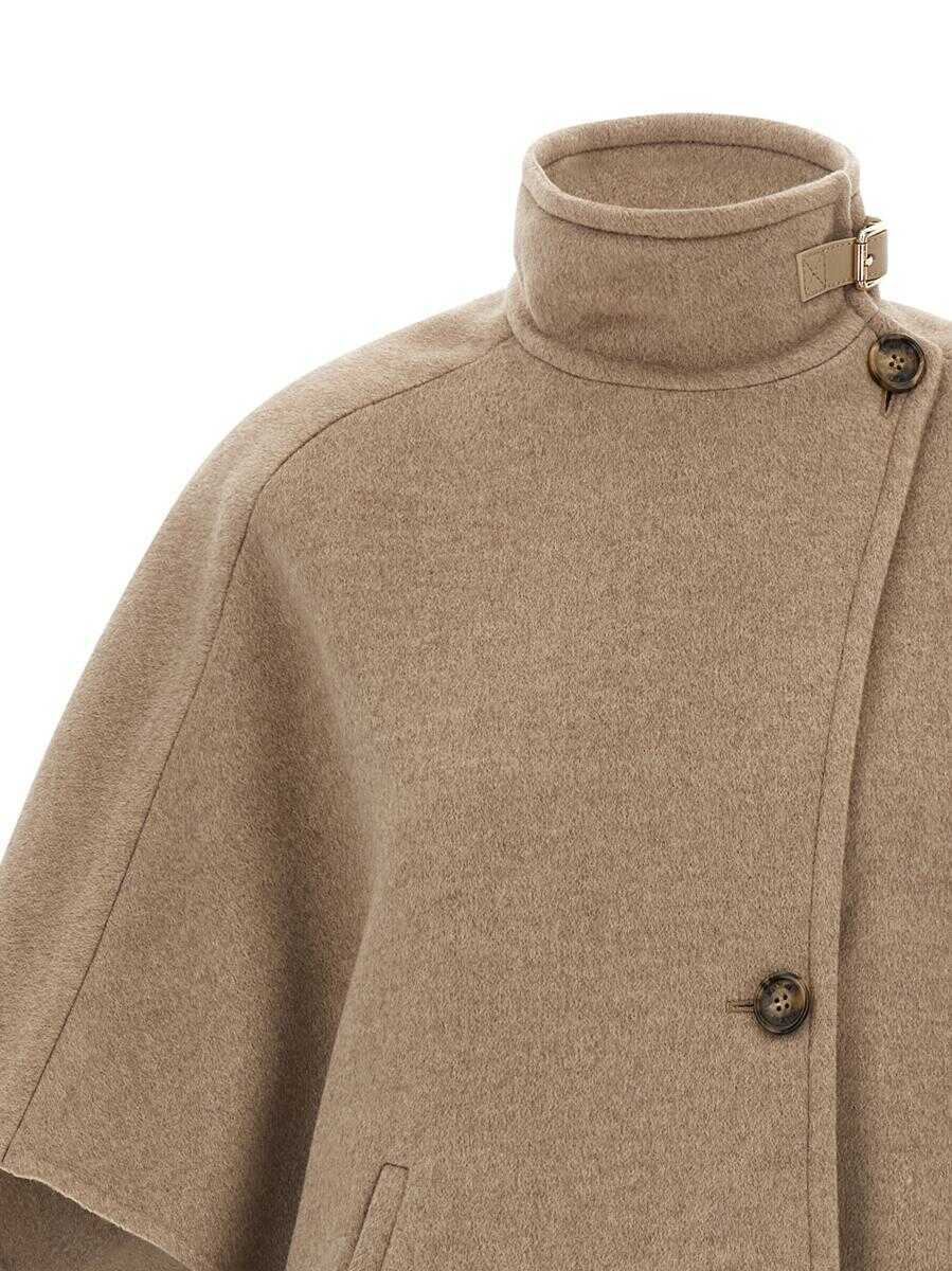 Geci Max Mara Max Mara Derrik Cape Beige Femei (BM 18767007) 3