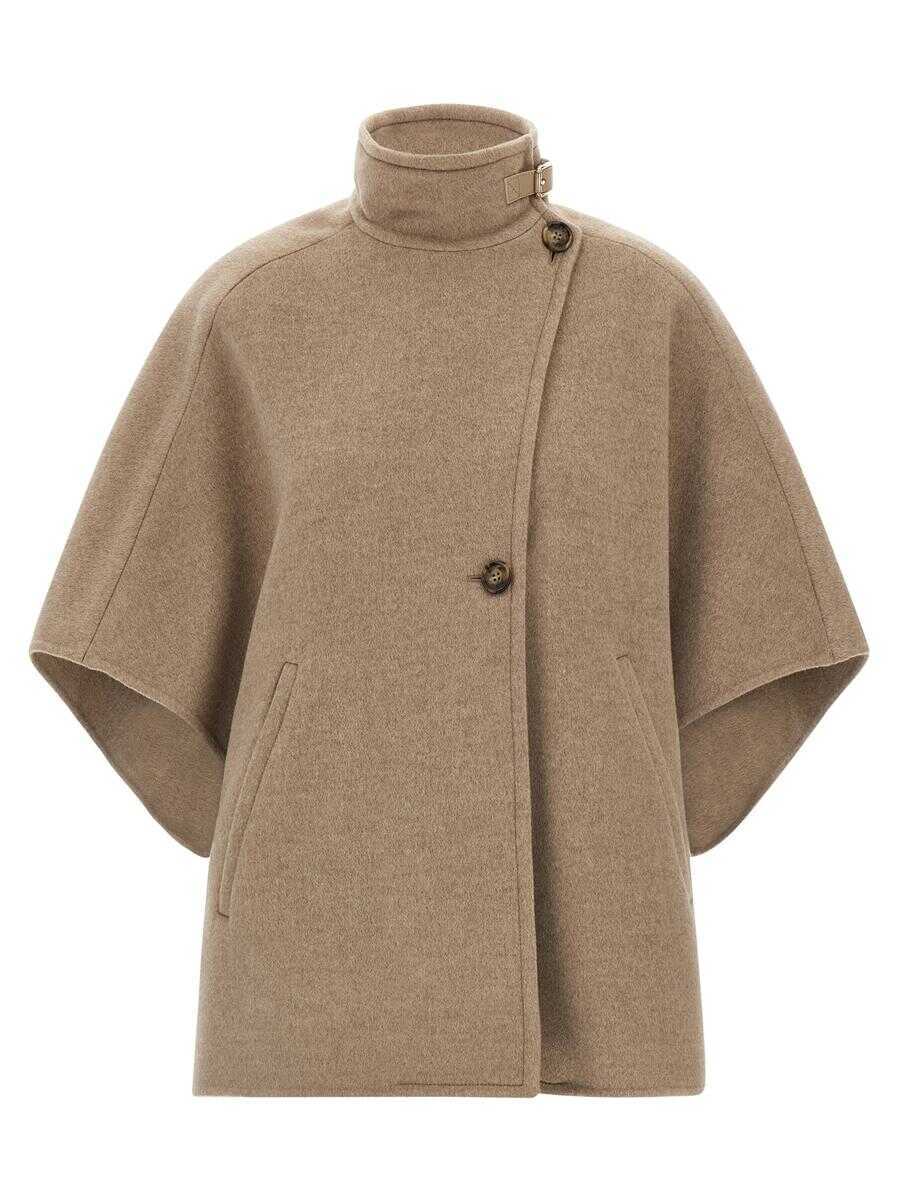 Geci Max Mara Max Mara Derrik Cape Beige Femei (BM 18767007) 1