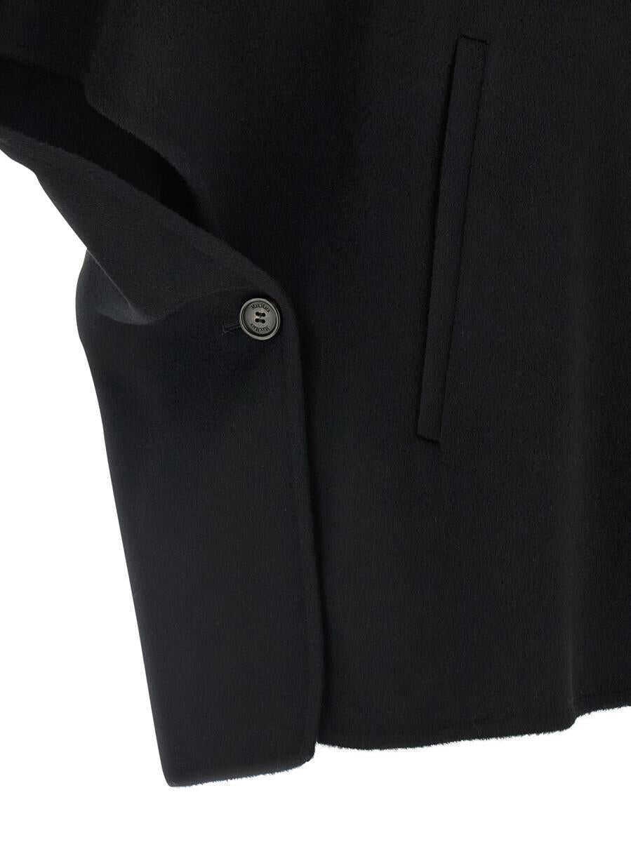 Geci Max Mara Max Mara Derrik Cape Black Femei (BM 18767013) 4