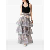 Topuri ZIMMERMANN Dama - Topuri ZIMMERMANN Zimmermann Illuminate Cotton Tank Top Black Femei (BM 18767418) - B-mall.ro