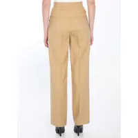 Imbracaminte Dama pagina 305 - Pantaloni casual Max Mara Mohair, Wool And Silk Trousers Beige Femei (BM 18767541) - B-mall.ro