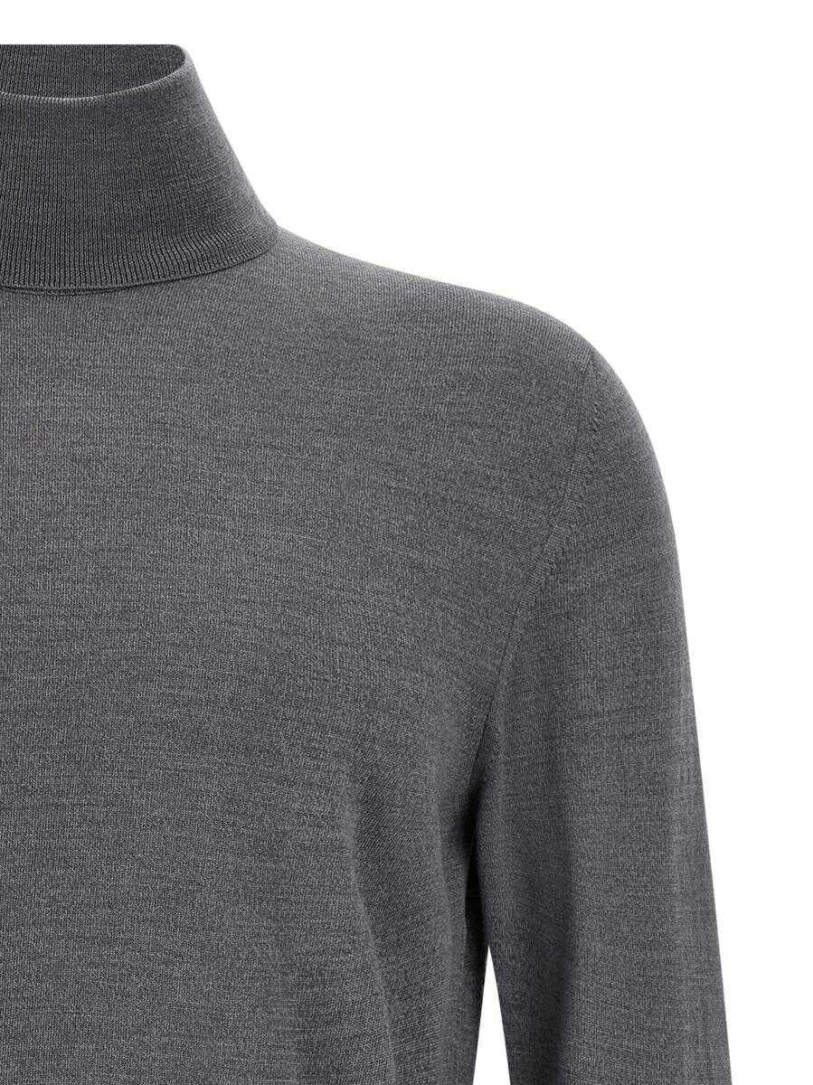 Pulovere Zanone Zanone Dv Sweater GRAY Barbati (BM 18767856) 3