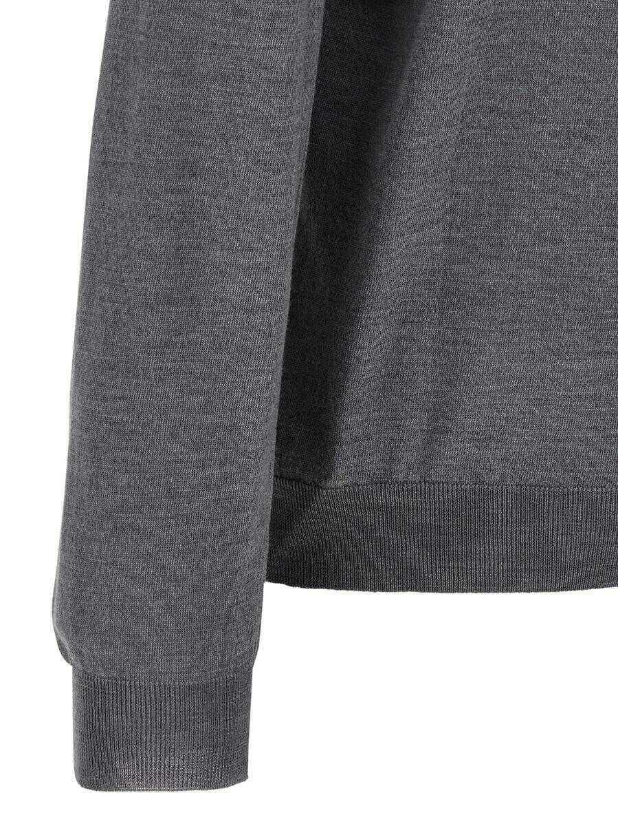 Pulovere Zanone Zanone Dv Sweater GRAY Barbati (BM 18767856) 4