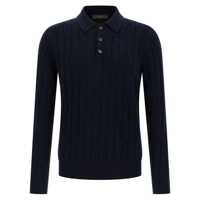 Tricouri Polo Zanone Cashmere Polo Shirt Barbati