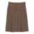 Saint Laurent Saint Laurent Wool Cashmere Midi Skirt Beige