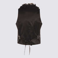 Topuri Alexander McQueen Dama - Topuri Alexander McQueen Alexander McQueen Top Black Femei (BM 18768003) - B-mall.ro