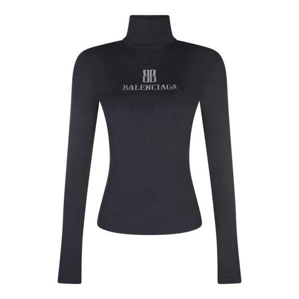 Pulovere Balenciaga Balenciaga Sweaters BLACK/DARK GREY Femei (BM 18768006) 1