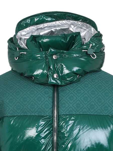 Geci Casablanca Puffer Jacket In Nylon GREEN Barbati (BM 18768075) 3
