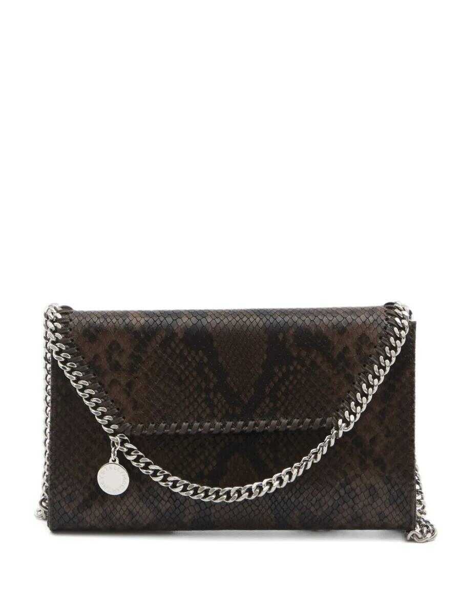 Genti de mana Stella McCartney Stella McCartney Shoulder Bag With Chain BROWN Femei (BM 18768090) 1