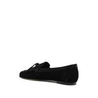 Mocasini Aeyde Jasper Cow Suede Leather Black Shoes Femei