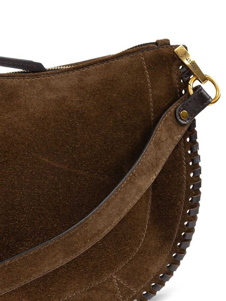 Genti de umar Isabel Marant Isabel Marant Oskan Soft Zip Bags GREY Femei (BM 18768570) 3