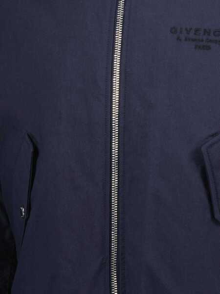 Geci Givenchy Givenchy Twisted Arms Bomber Clothing BLUE Barbati (BM 18768576) 3