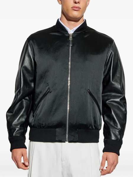 Geci Givenchy Givenchy Mix Material Jacket Clothing Black Barbati (BM 18768582) 3