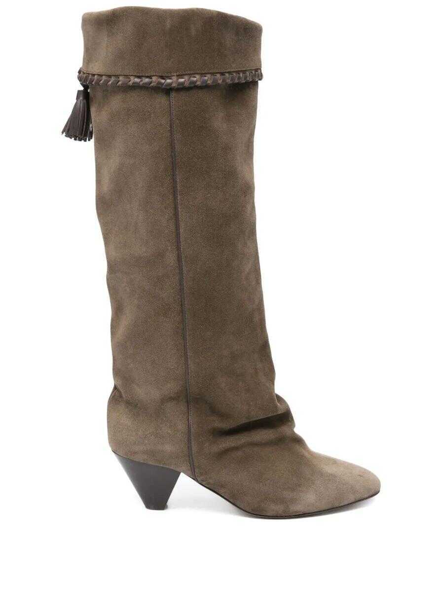 Bocanci Isabel Marant Isabel Marant Dalby Boots Brown Femei (BM 18768672) 2