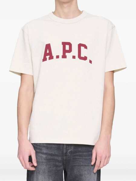 Topuri A.P.C. A.P.C. T-Shirts & Vests Beige Barbati (BM 18768927) 1