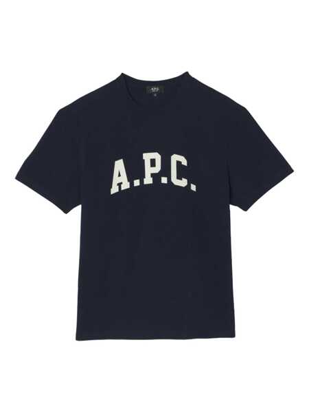 Topuri A.P.C. A.P.C. T-Shirts & Vests BLUE Barbati (BM 18768930) 1