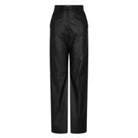 Pantaloni casual Emporio Armani Leather Trousers Femei