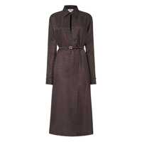 Rochii Fendi Ff Jacquard Silk Maxi Dress Femei