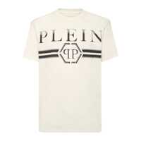 Topuri Philipp Plein 'Stripes' T-Shirt Barbati