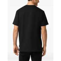 Tricouri Philipp Plein pentru Barbati - Topuri Philipp Plein Philipp Plein Print And Patch T-Shirt Black Barbati (BM 18769227) - B-mall.ro