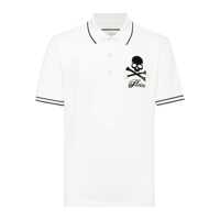 Tricouri Polo Philipp Plein 'Skull & Bones' Polo Shirt Barbati