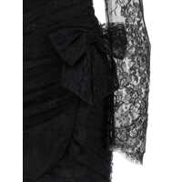 Imbracaminte Alessandra Rich Dama - Rochii Alessandra Rich Alessandra Rich Draped Dress. Black Femei (BM 18769245) - B-mall.ro