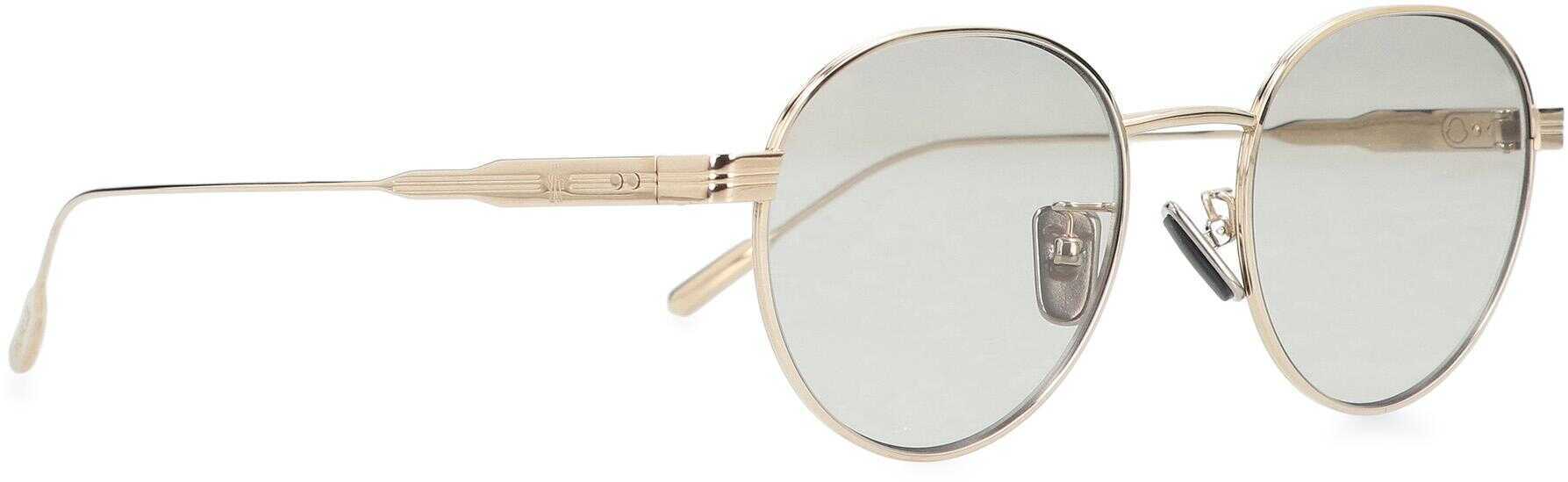 Ochelari de soare Moncler Moncler Subtila Round Frame Sunglasses GOLD Barbati (BM 18770370) 3