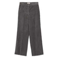 Pantaloni casual Via Masini 80 Velvet Trousers Femei