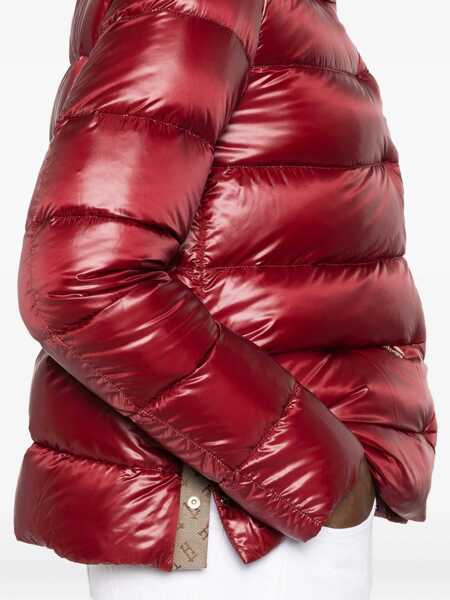 Paltoane Herno Herno Quilted High-Neck Down Jacket Red Femei (BM 18771132) 5