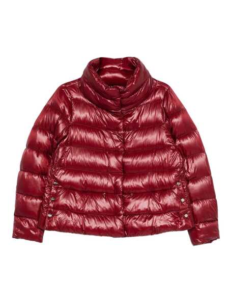 Paltoane Herno Herno Quilted High-Neck Down Jacket Red Femei (BM 18771132) 1