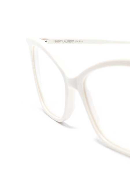 Ochelari de soare Saint Laurent SAINT LAURENT Optical WHITE WHITE TRANSPARE Femei (BM 18771672) 3