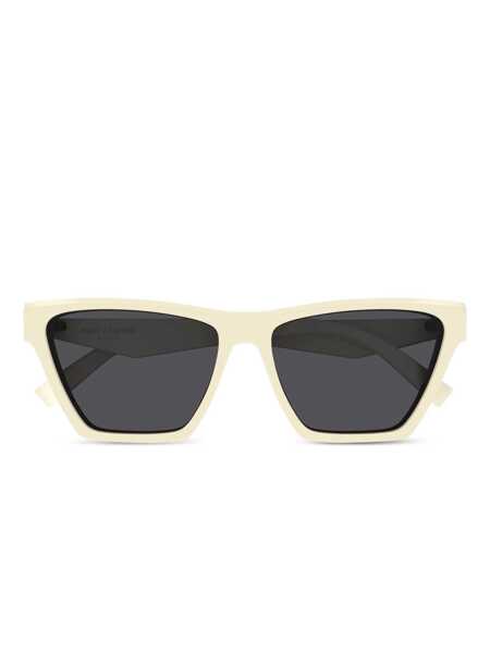 Ochelari de soare Saint Laurent SAINT LAURENT Sunglasses IVORY IVORY BLACK Femei (BM 18771708) 1
