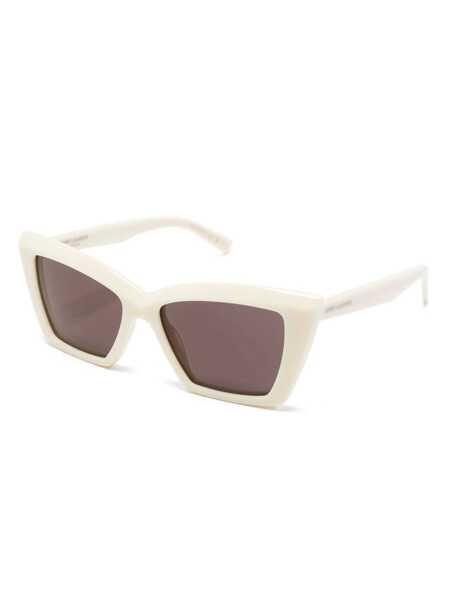 Ochelari de soare Saint Laurent SAINT LAURENT Sunglasses IVORY IVORY BLACK Femei (BM 18771723) 2