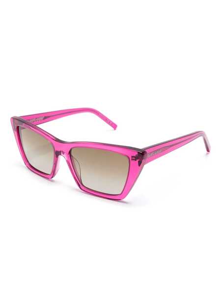 Ochelari de soare Saint Laurent SAINT LAURENT Sunglasses PINK PINK GREEN Femei (BM 18771726) 2