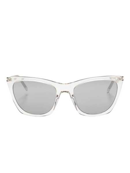 Ochelari de soare Saint Laurent SAINT LAURENT Sunglasses BEIGE BEIGE SILVER Femei (BM 18771774) 1