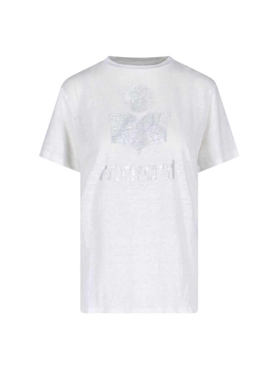 Topuri Isabel Marant Isabel Marant toile T-Shirts And Polos WHITE Femei (BM 18772035) 1