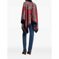 Imbracaminte Dama pagina 592 - Geci ETRO Cape RED Femei (BM 18772239) - B-mall.ro