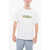 Dime Cotton Crew-Neck T-Shirt With Print White