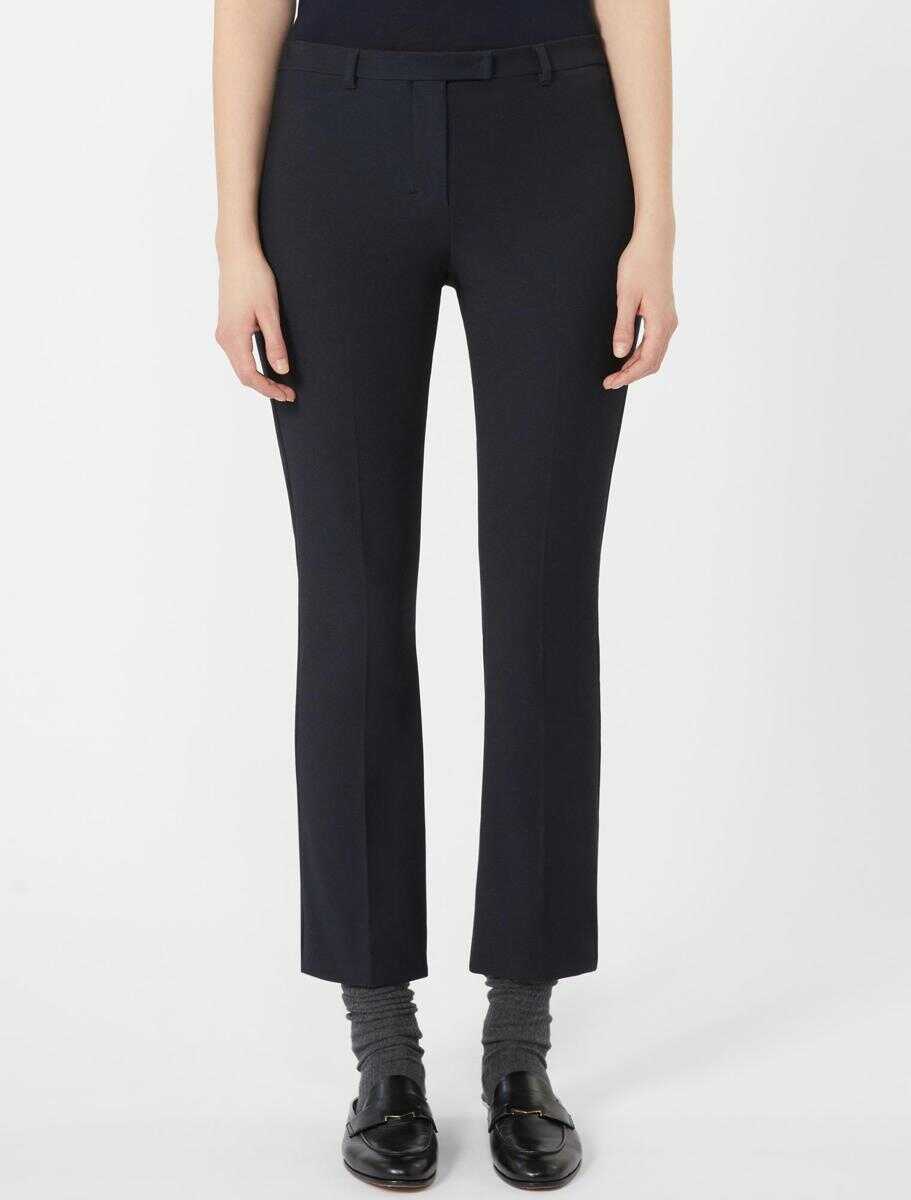 Pantaloni casual Max Mara S Max Mara Trousers BLUE Femei (BM 18773544) 2