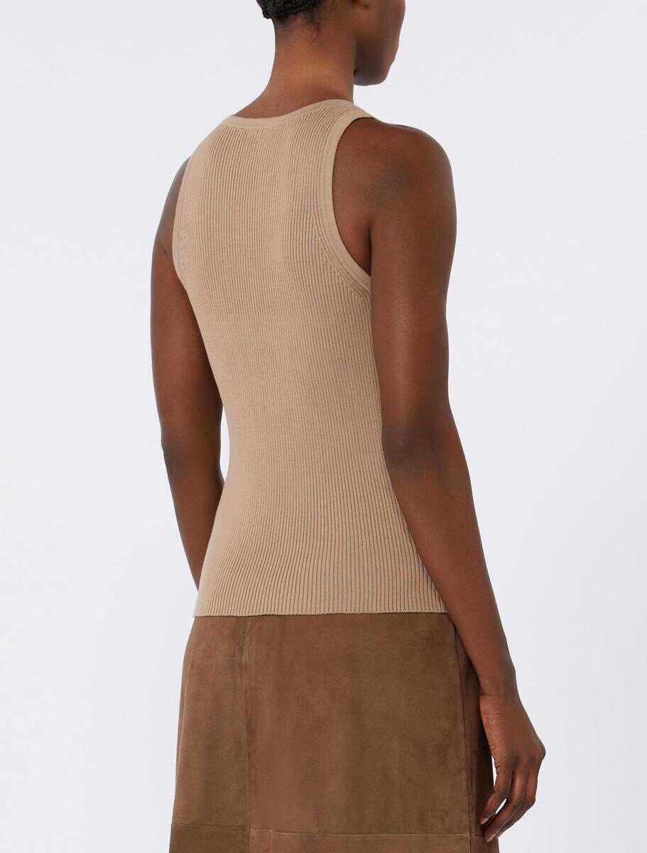 Pulovere Max Mara S Max Mara Sweaters Beige Femei (BM 18773562) 3