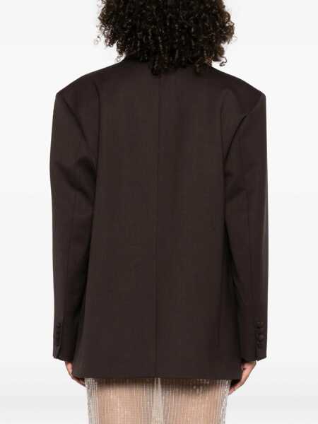 Paltoane P.A.R.O.S.H. JACKET Brown Femei (BM 18774267) 4