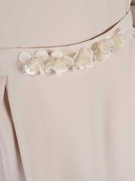 Rochii P.A.R.O.S.H. BELTED DRESS White Femei (BM 18774276) 3