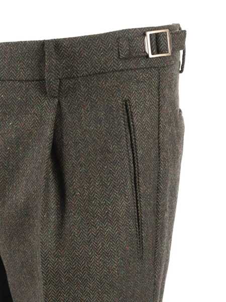 Pantaloni casual BerWich retrolong pants Green Barbati (BM 18774285) 3